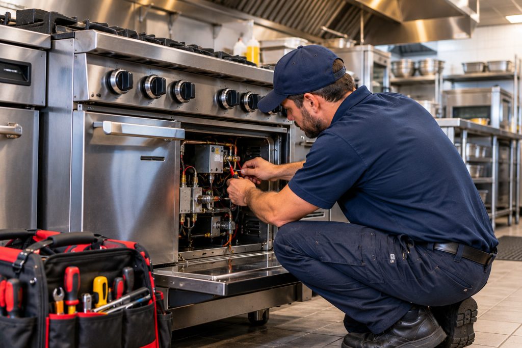 Commercial oven and range repair in Broward County, FL
