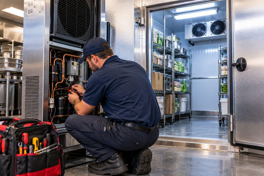 Commercial walk-in cooler repair in Broward County, FL